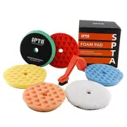 Polishing Pads, 5Pc 6 Inch 150mm Orbital Buffer Polisher Pads and 6inch (150mm)