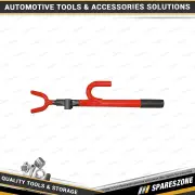 Pro-Kit Universal Steering Wheel Lock - 4-Way Tumbler Lock with 2 Keys