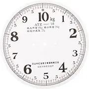 HAKIDZEL Mechanical Platform Scale Replacement Part Spring Scale Paper for Capacity Accurate Weighing Accessory for Supermarkets and