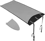 HOLIDYOYO 1 Set Portable Heat Resistant Ironing Mat with Adjustable Strap for Travel and Home Space Saving Design for Handheld Steam Ironing Protects Walls From Heat and Steam