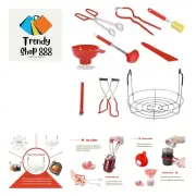 Canning Kit - Canning Supplies 9-Piece丨304 Stainless Steel Rack,Funnel,Jar Li...