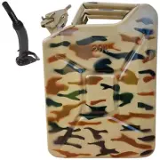 Yates Authentic Steel Metal NATO Jerry Can 5 Gallon, Tested in U.K, DOT Approved