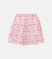 [Missoni] Missoni Zigzag shorts UK 14 pink