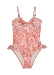 Zimmermann Kids Ottie Printed Swimsuit (1-10 Years) - Pink - 10YR (10 Years) 10YR (10 years)