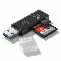 在飛比找蝦皮購物優惠-2合1 USB 3.0 2.0 讀卡器 SD卡 Micro 