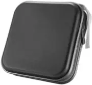 Car CD Organiser | 40-Disc Shockproof Storage Case - Hard Plastic DVD Wallet Hol