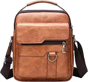 [Mbiyhgta] Men Messenger Bags - Adjustable Bouettes Sling Daypack, Retro Scarf Bag For Men | Large Capacity Lightweight Retro Portable Chest Bag, Large Lightweight Furry Pouch Handbag