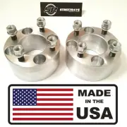 StreetRays 2.5" Thick 4x4" Wheel Spacers EZ Go Golf Carts Club Cars 1/2"x20 PAIR