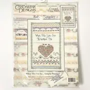 Candamar Designs Cross Stitch Kit When This You See ~ Remember Me Sampler 51238