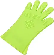 Gogogmee Hairdressing Gloves Grill Gloves BBQ Gloves Barbecue Gloves Glove for Curling Wand Oven Mitts Grilling Gloves Heat Gloves for Grilling Cooking Gloves Curling Iron Glove