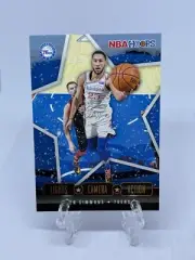 2020-21 NBA Hoops Winter Parallel Lights Camera Action Ben Simmons