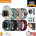 8 Pack Elastic Bands Compatible with Fitbit Versa 2/Versa/Versa Lite/Versa SE...