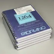 FABRIANO I264 (5 PACK) 7" x 10" Mix Media - Multi - Technique 60 Sheets each