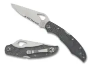 Byrd Cara Cara 2 Folding Knife BY03PSGY2 3.75" Combo Edge Blade Gray FRN Handle