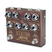 JOYO R-09 VISION Guitar Effect Pedal Multi-Effect Dual Channel True Bypass 9V