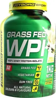 Cyborg Sport - Grass Fed WPI Vanilla Ice-Cream 1Kg: 100% Whey Protein Isolate...