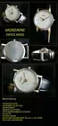 MONDAINE Women's Watch Stainless Steel Leather Band With Folding Clasp Templates