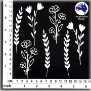 Chipboard Shapes for Scrapbooking, Cardmaking - Wildflowers 09 CB5226