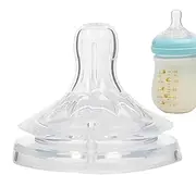 Silicone Toddler Pacifier - Best Toddler Pacifier, Baby Bottle Pacifier | Innovative Baby Petal Soother Pacifier, Wide Diameter Design Milk Bottle Accessories for Travel, Picnic, Camping, Home