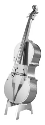 Metal Earth Bass Fiddle - 3D Metal Earth Model Kit Assemble New!
