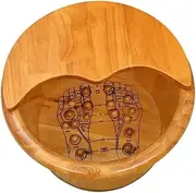 Wood Foot Bath Tub Barrel Foot Basin Foot Soaking Tub for Bathroom Mother Day Gift