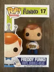 Freddy Funko Blue Tie (Reference) Holding Sign #17 Funko Pop