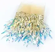 1-5 Yards Sequins Lace Trims Latin Dress Tassel Fringe for Sewing Clothes Ribbon Band Wedding Tassels Fabric DIY Accessories