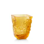 Lalique Pivoines Small Vase