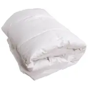 Sheraton Luxury Quilt King Bed Breathable Cotton Japara Cover Goose Feather WHT