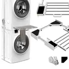Adjustable Stacking Kit for 21-29 Inch Washers & Dryers with Sliding Shelf