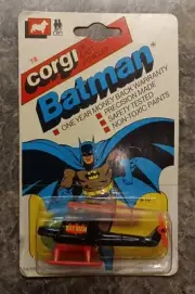 Vintage 1982 Corgi 78 DC Comics Batman Batcopter
