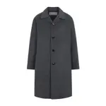 [Ami] Ami-Grey Car Wool Coat-Uomo L STAND