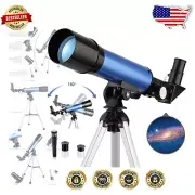 Explore the Moon and Wildlife: 90x Mini Telescope with Tripod for Kids & Adults