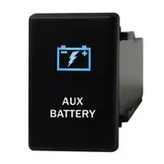 Hulk 4X4 Switch Push Button On/Off 12V Aux Battery to suit Isuzu D-Max, Mux, Bt-50 2020 On - HU1365BW-13