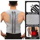 AU Back Posture Corrector Magnetic Shoulder Support Brace Belt Therapy Men Women