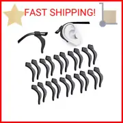 PTSLKHN Soft Silicone Eyeglass Ear Hooks, 10 Pairs of Non-Slip Eyeglasses Ear Gr