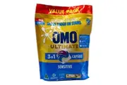 OMO Ultimate Capsules 3 in 1 Sensitive Pack of 50's