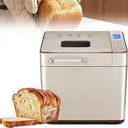2.2lb Whole Wheat Bread Machine, 25-in-1 Automatic Bread Machine Stainless Steel with Ceramic Pan,13h Timer&1h Keep Warm, with Intelligent Temperature Controlsourdough, 710w Bread Maker Machine