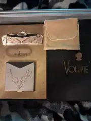 Vintage Volupte compact and comb set