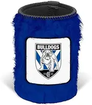 Canterbury Bulldogs NRL Rugby League Fluffy Can Cooler Stubby Holder