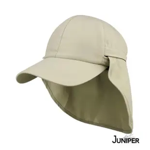 【Juniper 朱尼博】吸濕排汗防潑水抗UV運動披風帽 MJ7638(帽子/鴨舌帽/休閒帽/運動帽)
