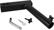 VANZACK 1 Set Flag Pole Holder for Trailer Hitch Mount Easy Installation Minimalist Design Compatible with Various Vehicle Models for Car Flag Poles
