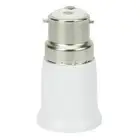 10X B22 To E27 Light Socket AdapterBayonet LampBase to Edison E27 Bulb Screws❥С