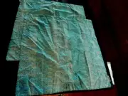 DESIGNER Nina Campbell Home LUXURY Euro Sham Blue White Cotton Print New No Tags