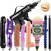Automatic Sex Machine, 3XLR Connector Love Machine Adjustable Adult Sex Toys Machine with 8 Attachments for Women and Men