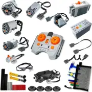 39-in-1 Motor Kit Compatible with Lego Technic: Motor*4,Battery Box*2,2.4G