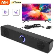Bluetooth Soundbar: PC/TV/Gaming - Wireless - Rich Audio
