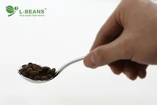 l-beans SCAA準標杯測匙不銹鋼咖啡杯測勺附收納袋2支起