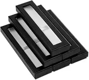 Cardboard Pen Cases for Presentations, 6Pcs Empty Pen Gift Box Pen Case with Clear Lid, Cardboard Pen Box Pen Display Case for Presentation,Empty Pen Case Cardboard Case Pen Presentation Display Box
