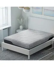 SomaPedic 10-Inch Triple Layer Support Memory Foam Mattress-In-A-Box